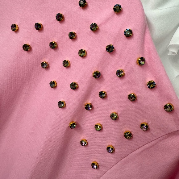 Hair Candy Pink Studded Tee - Picture 4 of 6